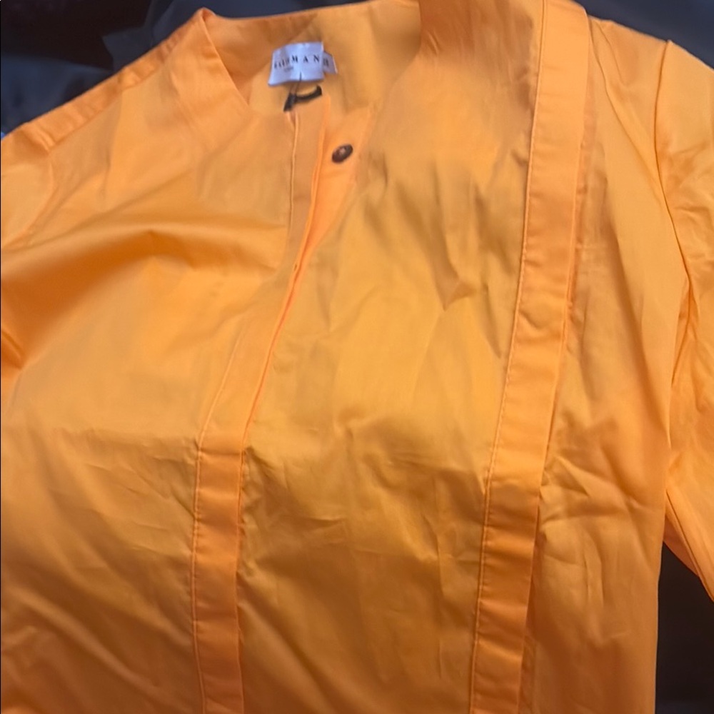 Harshman Vibrant Orange Shirt